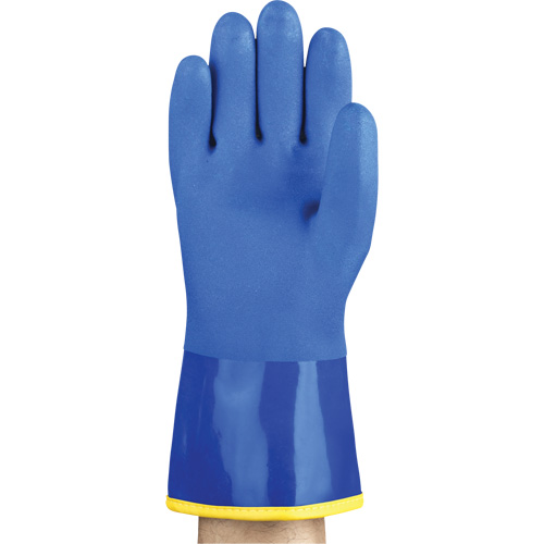 AlphaTec&reg; 23-202 PVC Gloves, Size 8, 11.8" L, Cotton, Fleece Inner Lining Ottawa Fastener Supply