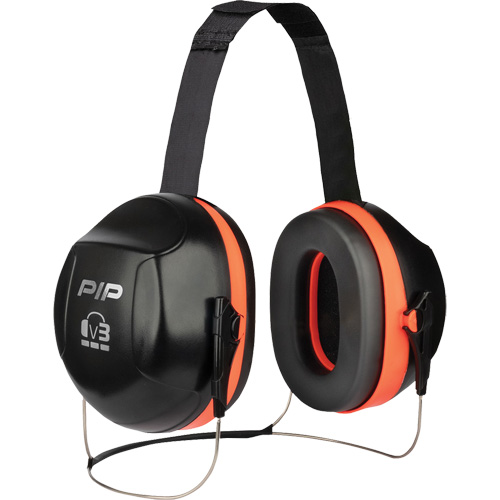 Dynamic V3 Passive Ear Muffs, Neckband, 27 NRR dB Ottawa Fastener Supply