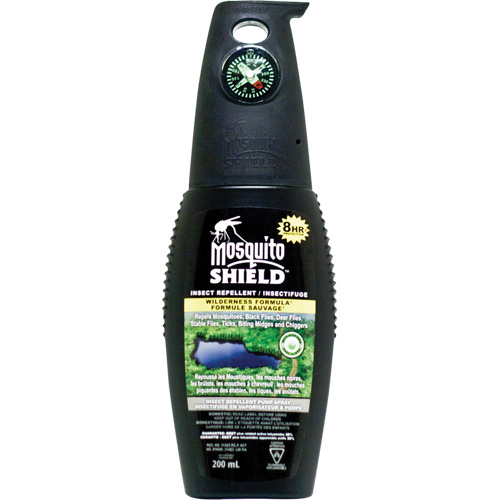 Mosquito Shield Insect Repellent, 30% DEET, Spray, 200 ml Ottawa Fastener Supply