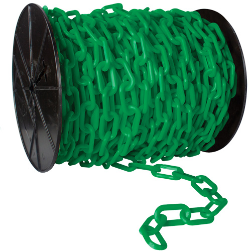 Heavy-Duty Plastic Safety Chain, Yellow Ottawa Fastener Supply