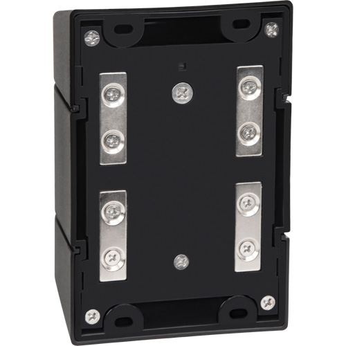 Magnetic Wall Mount Barrier with Magnetic Tape, Plastic, Magnetic Mount, 15', Black and Yellow Tape Ottawa Fastener Supply