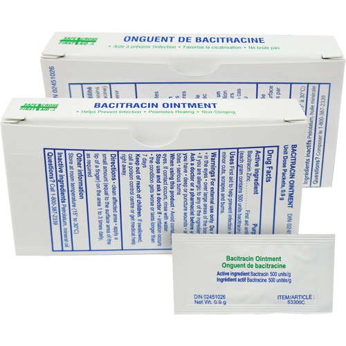 Bacitracin Zinc, Ointment, Antibiotic Ottawa Fastener Supply