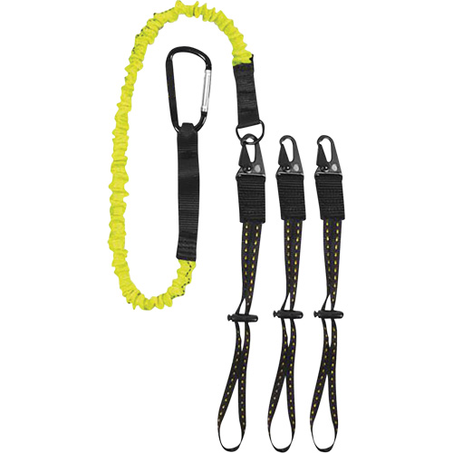 GearLink Tool Lanyard with Interchangeable Ends, Bungee, Carabiner/Loop Ottawa Fastener Supply