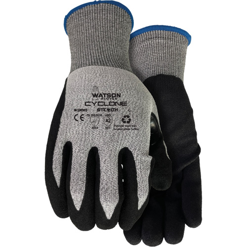 388 Stealth Cyclone Cut Resistant Gloves, Size X-Small, 18 Gauge, Nitrile Coated, HPPE/Polyester Shell, ASTM ANSI Level A2/EN 388 Level 3 Ottawa Fastener Supply
