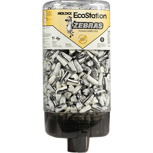 EcoStation&reg; Earplug Dispenser with Zebras Earplugs Ottawa Fastener Supply