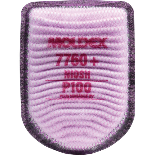 Filtre pour respirateur semi-rectangulaire avec IonicAir Filtration Technology, Filtre contre les particules avec suppresion de vapeurs nuisibles, Vapeurs organiques/P100+ Ottawa Fastener Supply