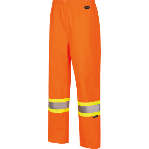 5627W Women's Waterproof Bib Pants, Polyester/Polyurethane, X-Small, High Visibility Orange Ottawa Fastener Supply