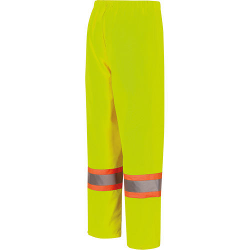 5629W Women's Waterproof Bib Pants, Polyester/Polyurethane, X-Small, High Visibility Lime-Yellow Ottawa Fastener Supply
