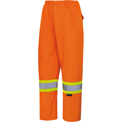 5576 450D Waterproof Safety Pants, Polyester/Polyurethane, Small, High Visibility Orange Ottawa Fastener Supply