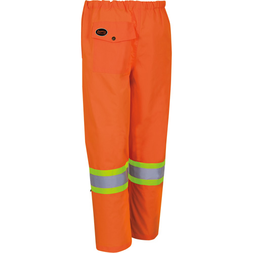5576 450D Waterproof Safety Pants, Polyester/Polyurethane, Small, High Visibility Orange Ottawa Fastener Supply