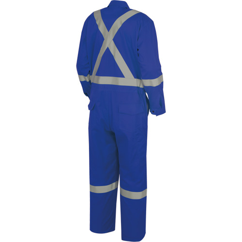 7709AT "The Rock" FR-Tech&reg; High Visibility FR/Arc Rated Coveralls, Size 40 (Tall), Royal Blue, 10 cal/cm² Ottawa Fastener Supply