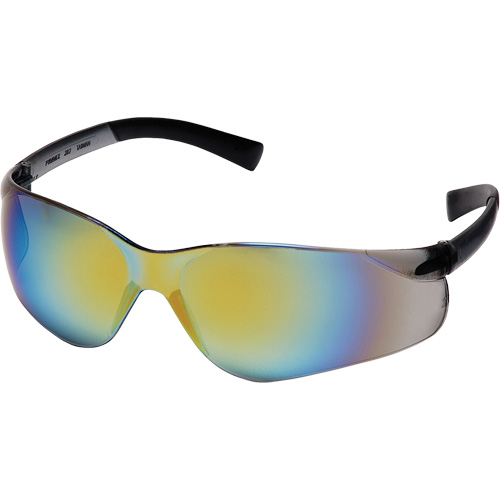 Ztek&reg; Safety Glasses, Mirror/Gold Lens, ANSI Z87+/Meets/Exceeds CSA Z94.3 Ottawa Fastener Supply