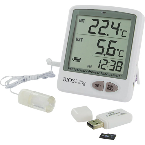 Living Vaccine Data Logger, - 50 °C to +70 °C (- 58 °F to +158 °F) Ottawa Fastener Supply