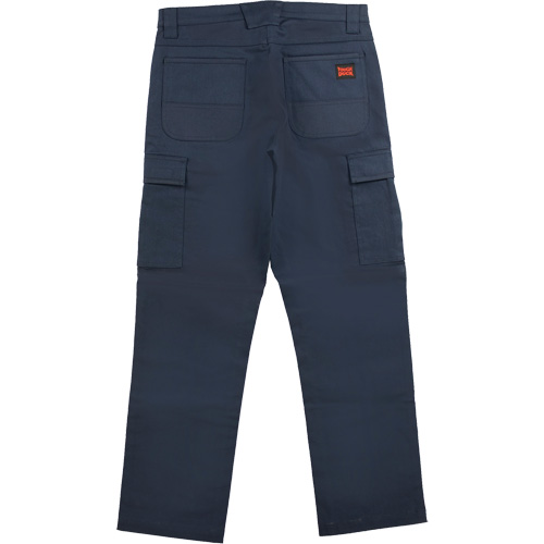 WP100 Work Pants, Cotton/Spandex, Navy Blue, Size 4, 30 Inseam Ottawa Fastener Supply
