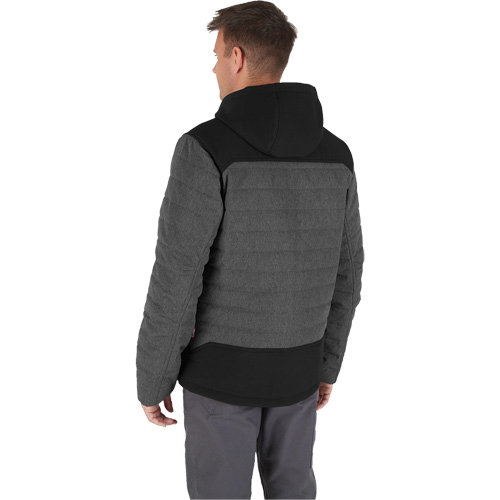M12 Heated Quietshell Jacket with Battery, Men's, Small, Grey Ottawa Fastener Supply