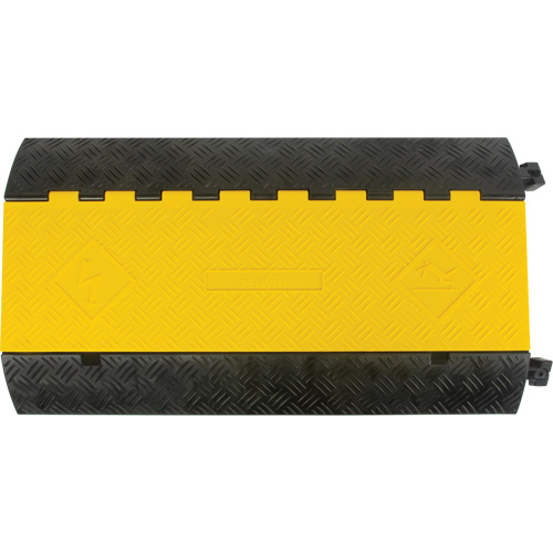 Polyurethane Cable Protector, 3 Channels, 35.43" L x 19.69" W x 3" H Ottawa Fastener Supply