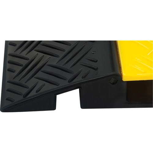 Polyurethane Cable Protector, 3 Channels, 35.43" L x 19.69" W x 3" H Ottawa Fastener Supply