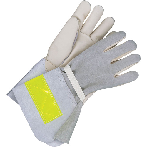 Gants de travail doubl&eacute;s avec poignet de 5", Cuir fleur de vache, Taille 10 Ottawa Fastener Supply
