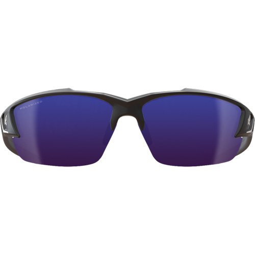 Khor G2 Safety Glasses, Blue Mirror Lens, Anti-Scratch/Polarized, ANSI Z87+/MCEPS GL-PD 10-12/Meets/Exceeds CSA Z94.3 Ottawa Fastener Supply