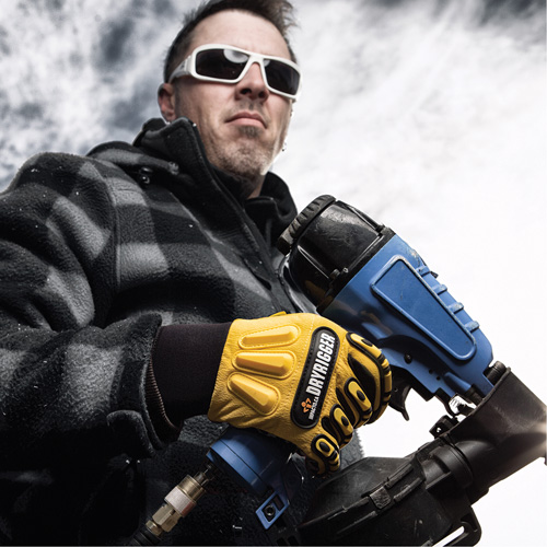 Gants The Original Dryrigger, 7/Petit, Paume en Su&egrave;de, Poignet &agrave; enfiler Ottawa Fastener Supply