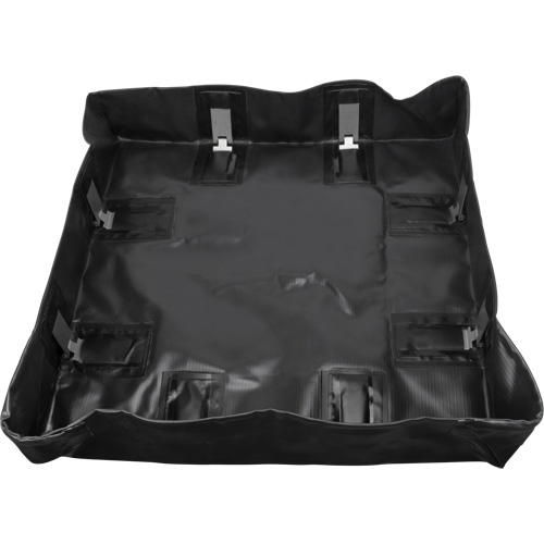 Berme repliable, Capacit&eacute; 30 gal. US, 3' la x 3' lo x 6" h, Support &agrave; encliqueter Ottawa Fastener Supply