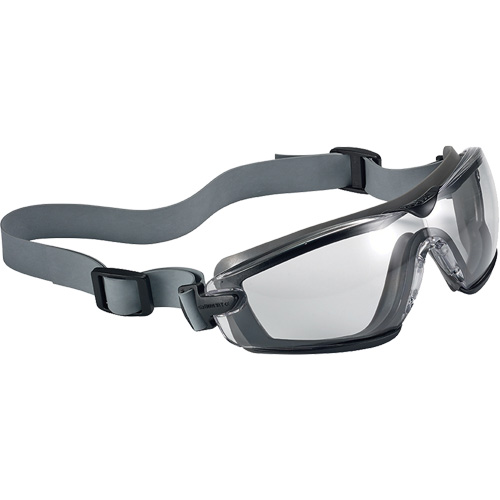 Cobra TPR Compact Safety Goggles, Clear Lens, Anti-Fog/Anti-Scratch, Closed Vent Ottawa Fastener Supply