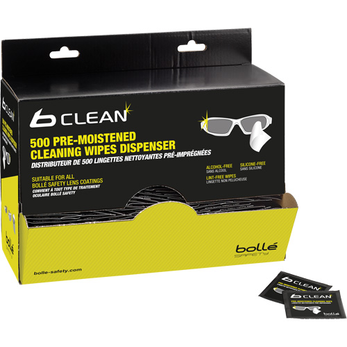Lingettes nettoyantes pr&eacute;mouill&eacute;es B-Clean B500 Ottawa Fastener Supply