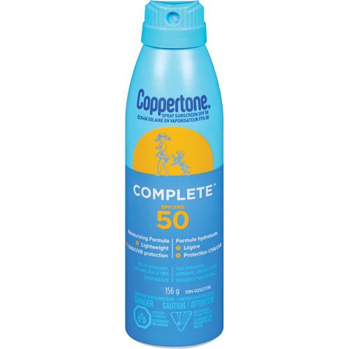 Coppertone&reg; Complete Sun Protection, SPF 50, Spray Ottawa Fastener Supply