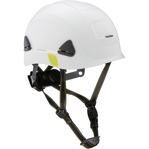 Fibre Metal Climbing Style Safety Helmet, Meets CSA Type 2, Ratchet Suspension, Non-Vented Ottawa Fastener Supply