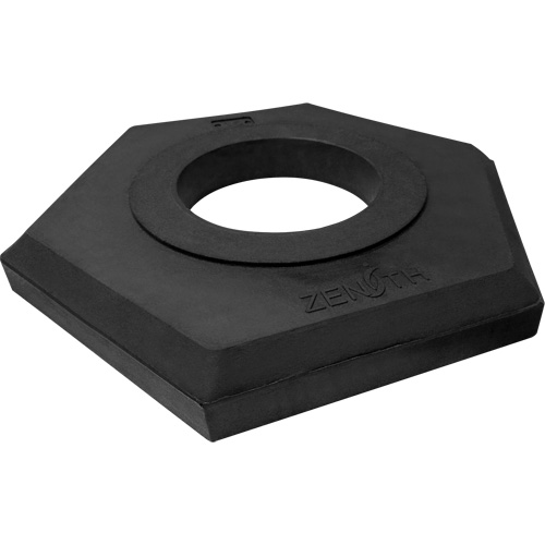 Rubber Channelizer Base, 15 lbs. Ottawa Fastener Supply