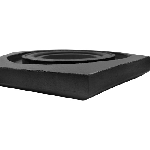 Rubber Channelizer Base, 15 lbs. Ottawa Fastener Supply