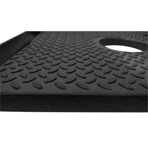 Rubber Delineator Post Base, 10 lbs. Ottawa Fastener Supply