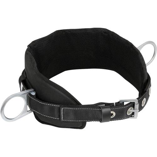 WB-6020-M Safety Positioning 2 Side D-Rings Belt with Padded Lumbar Support - Medium Ottawa Fastener Supply