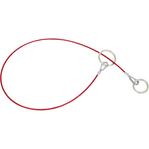 AS-21110-6 6' Cable Anchor with O-Ring Ends, Sling, Permanent Use Ottawa Fastener Supply