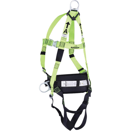 FBH10000L1020-S  Contractor Series Safety Harness with Positioning Belt, CSA Certified, Class ALP, Small Ottawa Fastener Supply