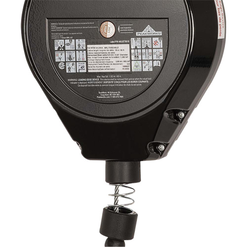 SRL-73302-60LE Cordage de s&eacute;curit&eacute; autor&eacute;tractable, 60', Acier galvanis&eacute;, Pivotant Ottawa Fastener Supply