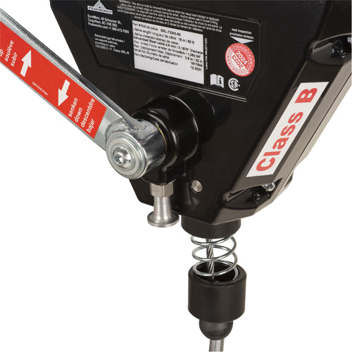 SRL-73303-60 Cable Self-Retracting Lifeline with Recovery, 60', Galvanized Steel, Swivel Ottawa Fastener Supply