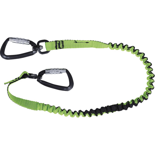 TT-9903 Slim Line Tool Lanyard, Bungee, Dual Carabiner Ottawa Fastener Supply