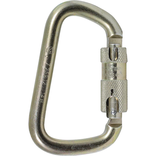 CP-03015-1 Zinc Plated Carabiner with 1" Gate Opening, Steel Ottawa Fastener Supply