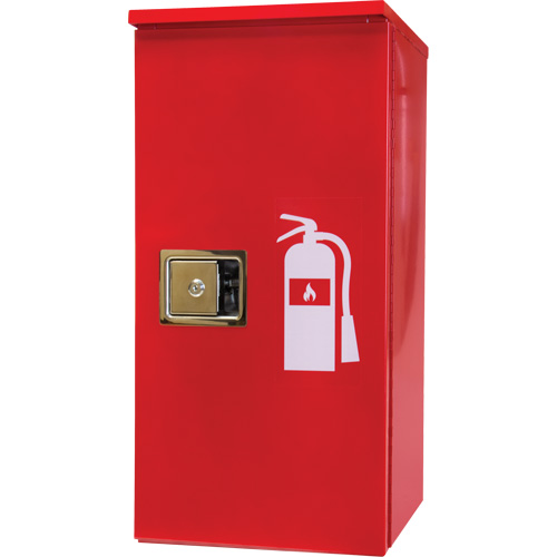 Heavy-Duty Outdoor Fire Extinguisher Cabinet, 14" W x 28" H x 10" D Ottawa Fastener Supply
