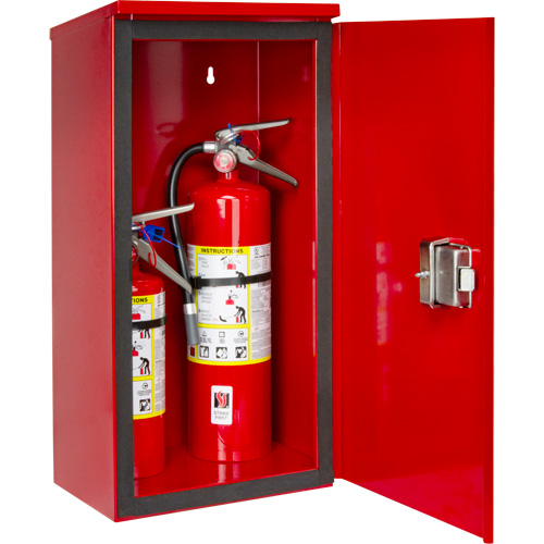 Heavy-Duty Outdoor Fire Extinguisher Cabinet, 14" W x 28" H x 10" D Ottawa Fastener Supply
