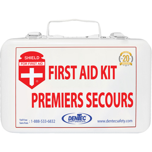 Trousse de premiers soins Shield, R&eacute;pond ou surpasse la norme CSA Z1220-24 type 1 individuelle, Personnel (1 travailleur) Ottawa Fastener Supply