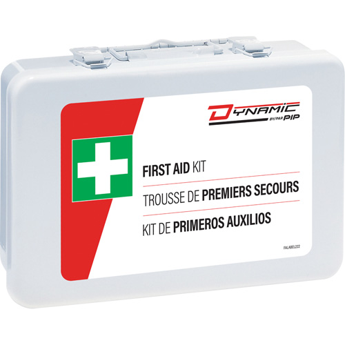 Trousse de premiers soins Dynamic, R&eacute;pond ou surpasse la norme CSA Z1220-24 type 2 environnements &agrave; faible risque, Petit (2-25 travailleurs) Ottawa Fastener Supply