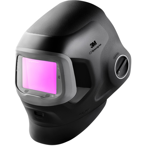 Speedglas G5-03 Pro Black Fixed Front Welding Helmet, 2.8" L x 4.3" W View Area, 2.5/5/8-13 Shade Range, Black Ottawa Fastener Supply