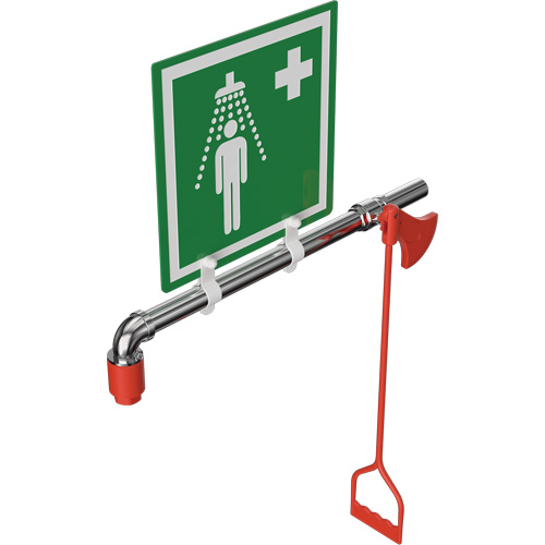 Drench Shower, Water Ring Main Mount Ottawa Fastener Supply