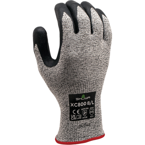Gants r&eacute;sistants &agrave; la coupe XC800, Taille 6/Petit, Calibre 13, Rev&ecirc;tement Nitrile, Enveloppe en PEHP, ASTM ANSI niveau A5/EN 388 niveau E Ottawa Fastener Supply