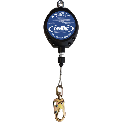 Cable Self Retracting Lanyard with Composite Housing, 30', Swivel Ottawa Fastener Supply