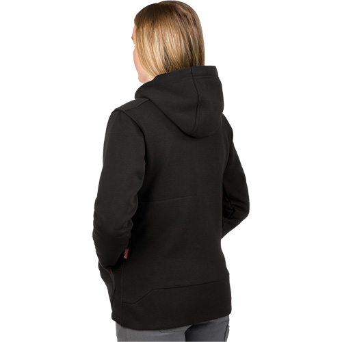 M12 Heated Hoodie with Battery, Women's, Medium, Black, Poly-Cotton Ottawa Fastener Supply