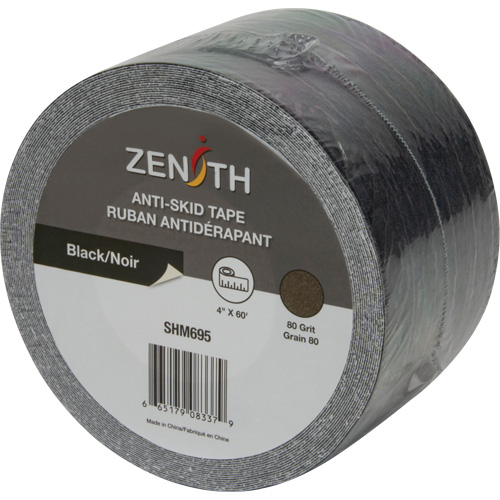 Anti-Skid Tape, 4" x 60', Black Ottawa Fastener Supply