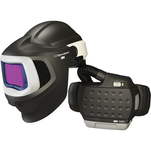 Adflo Powered Air Purifying Respirator HE System with Speedglas 9100 MP Welding Helmet, Welding Helmet, Lithium-Ion Battery Ottawa Fastener Supply